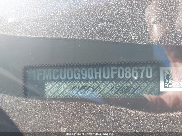 Ford ESCAPE SE 2017 1FMCU0G90HUF08670 Image 9