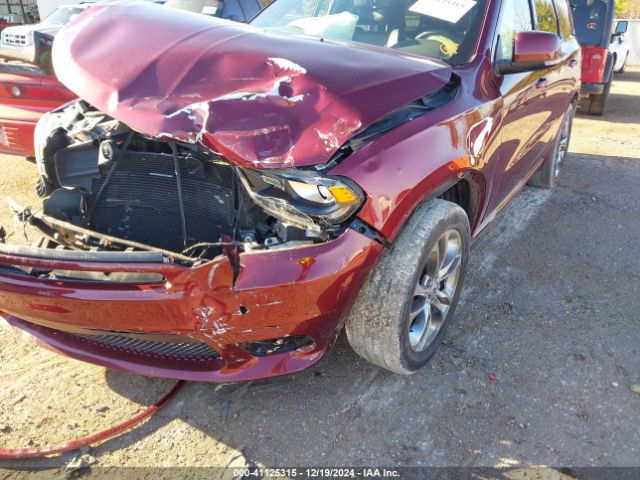 1C4RDHDG6KC549608 Dodge Durango Gt Plus Rwd