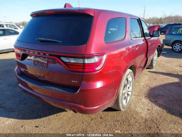 1C4RDHDG6KC549608 Dodge Durango Gt Plus Rwd