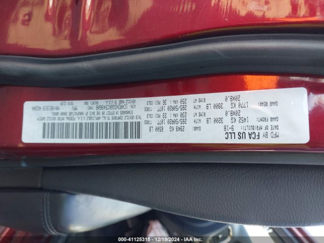 1C4RDHDG6KC549608 Dodge Durango Gt Plus Rwd