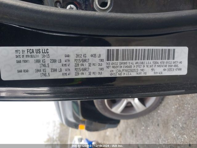 1C4NJPFA0GD562513 Jeep Patriot High Altitude Edition