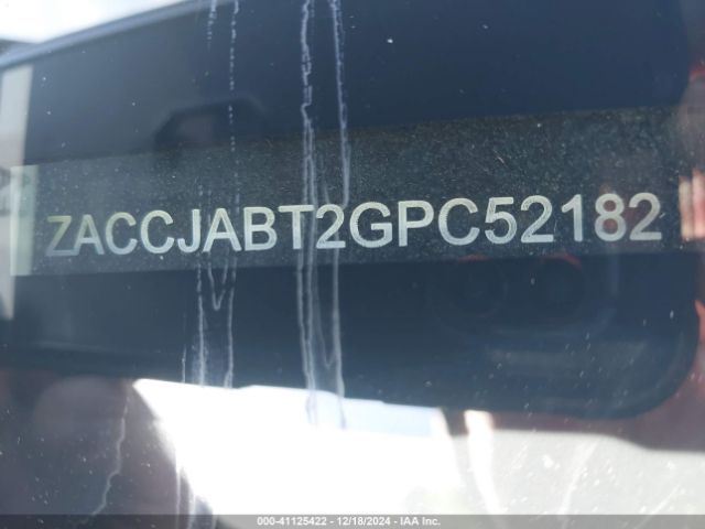 ZACCJABT2GPC52182 Jeep Renegade Latitude