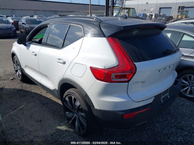 YV4ED3URXN2656302 Volvo Xc40 Recharge Pure Electric P8 Twin Plus