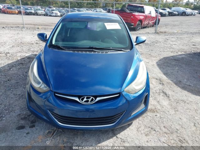 KMHDH4AE2GU558085 Hyundai ELANTRA SE