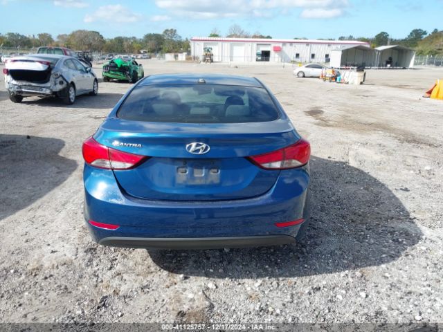 KMHDH4AE2GU558085 Hyundai ELANTRA SE
