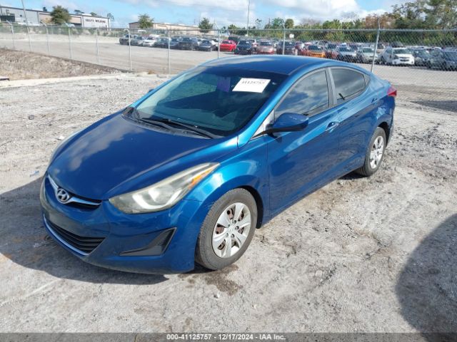 KMHDH4AE2GU558085 Hyundai ELANTRA SE