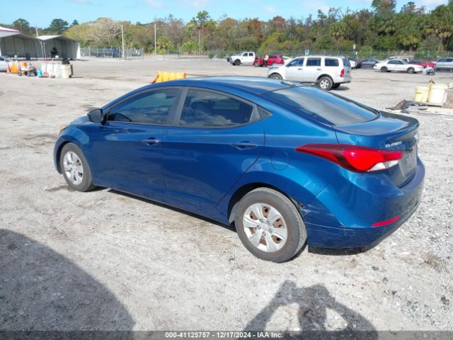 KMHDH4AE2GU558085 Hyundai ELANTRA SE