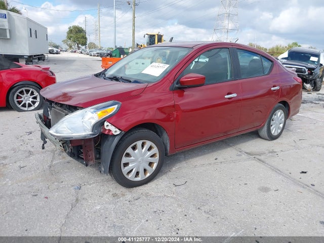 41125777 :رقم المزاد ، 3N1CN7AP4GL848577 vin ، 2016 Nissan Versa 1.6 S/1.6 S+/1.6 Sl/1.6 Sv مزاد بيع