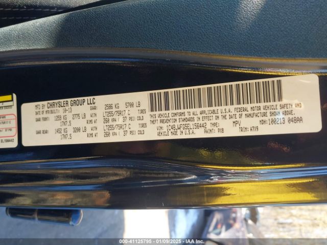 1C4BJWFG5EL156442 Jeep Wrangler Unlimited Rubicon