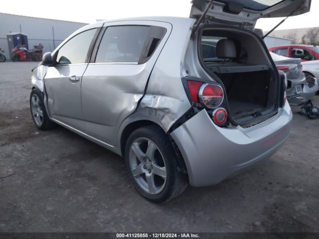 1G1JE6SB3E4117202 Chevrolet Sonic Ltz Auto