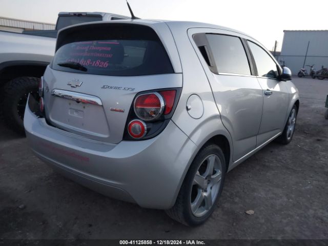 1G1JE6SB3E4117202 Chevrolet Sonic Ltz Auto