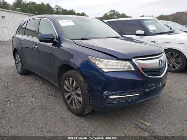 5FRYD3H41FB007404 Acura Mdx Technology Package