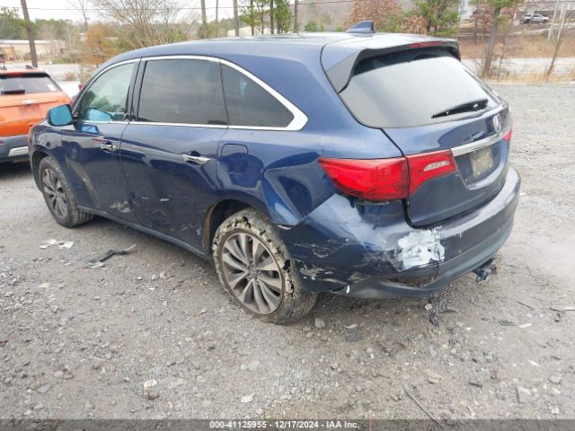 5FRYD3H41FB007404 Acura Mdx Technology Package