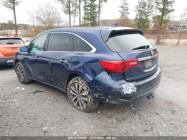 5FRYD3H41FB007404 Acura Mdx Technology Package