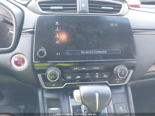 41125986 :رقم المزاد ، 5J6RW1H87KA040587 vin ، 2019 Honda Cr-v Ex-l مزاد بيع
