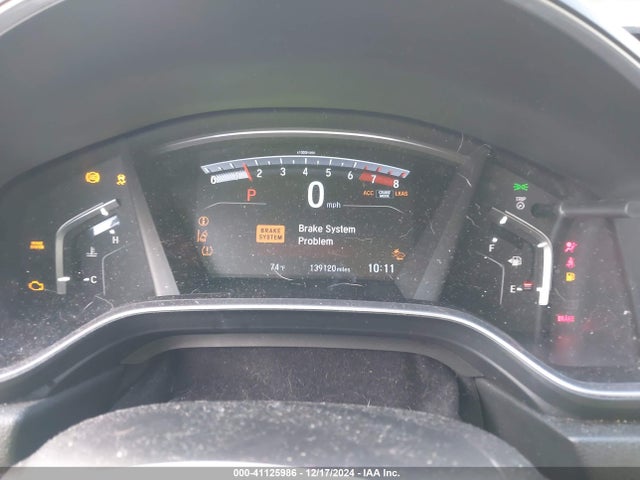 41125986 :رقم المزاد ، 5J6RW1H87KA040587 vin ، 2019 Honda Cr-v Ex-l مزاد بيع