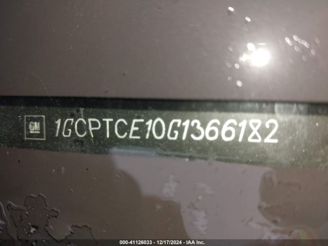 1GCPTCE10G1366182 Chevrolet Colorado Lt