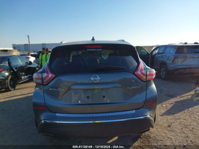 5N1AZ2MG6JN104716 Nissan Murano Platinum