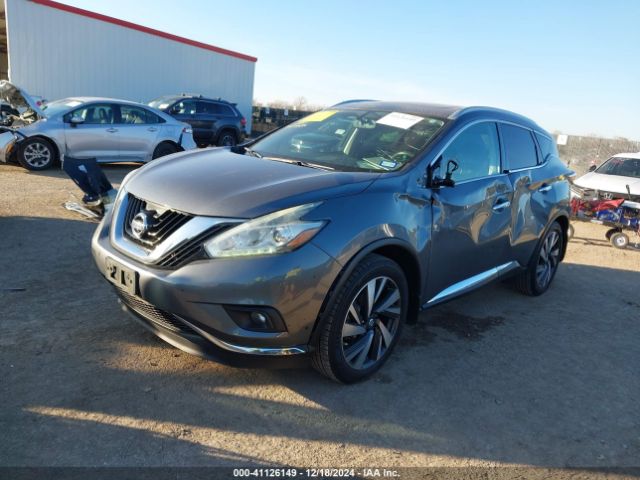 5N1AZ2MG6JN104716 Nissan Murano Platinum