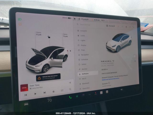 5YJYGDEE3MF160925 Tesla Model Y Long Range Dual Motor All-wheel Drive