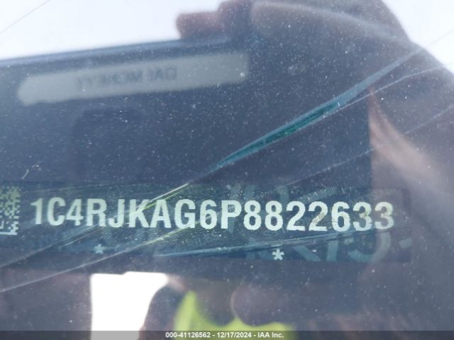 1C4RJKAG6P8822633 Jeep Grand Cherokee L Altitude 4x4