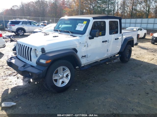 1C6HJTAG6LL133241 Jeep Gladiator Sport S 4x4