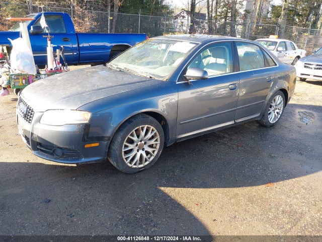 2008 AUDI A4 WAUDF78E28A138683 Photo 1