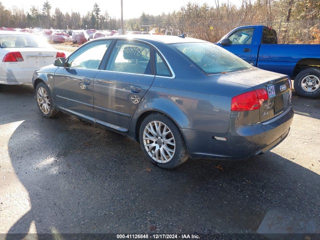 2008 AUDI A4 WAUDF78E28A138683 Photo 2