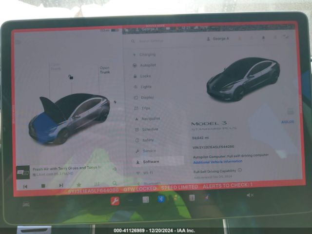5YJ3E1EA5LF644086 Tesla Model 3 Standard Range Plus Rear-wheel Drive/standard Range Rear-wheel Drive