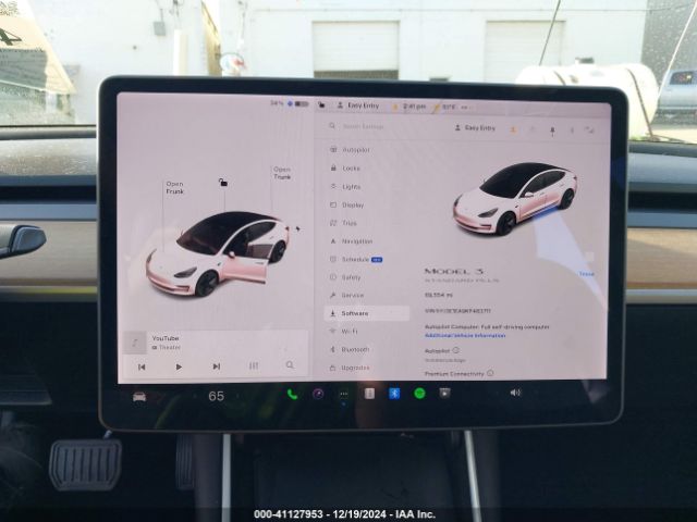 5YJ3E1EA9KF483711 Tesla MODEL 3
