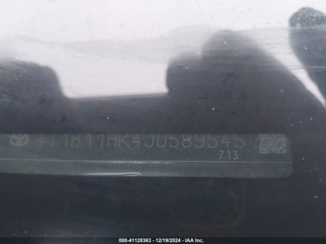 4T1B11HK4JU589545 Toyota CAMRY LE