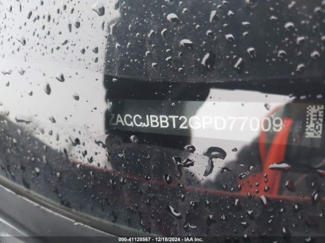 ZACCJBBT2GPD77009 Jeep Renegade Latitude