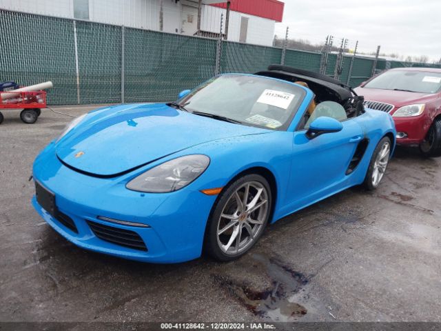 2022 PORSCHE 718 BOXSTER WP0CA2A80NS205517 Photo 1