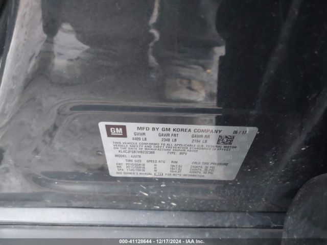 KL4CJFSB7HB232388 Buick Encore Preferred Ii
