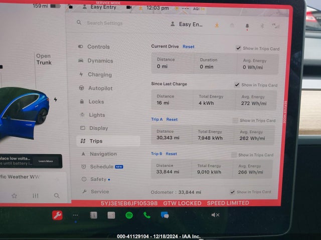 2018 TESLA MODEL 3 5YJ3E1EB6JF105398 Photo 6