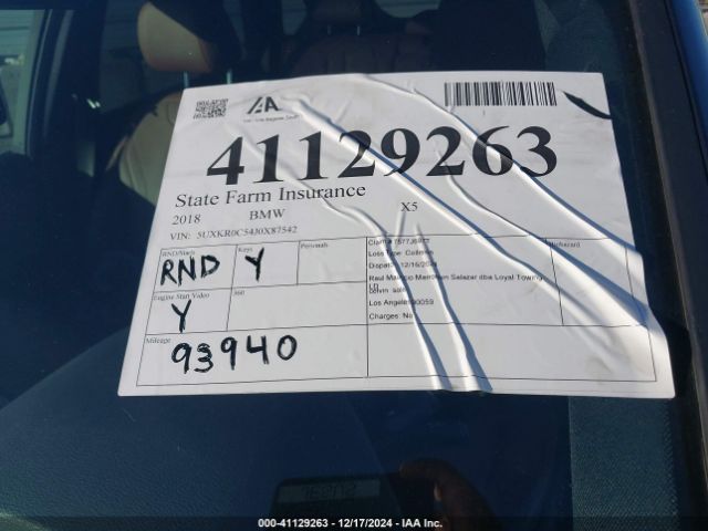 5UXKR0C54J0X87542 BMW X5 Xdrive35i
