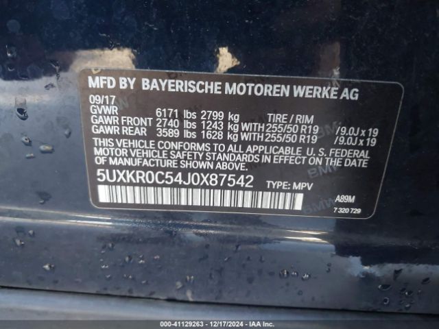 5UXKR0C54J0X87542 BMW X5 Xdrive35i