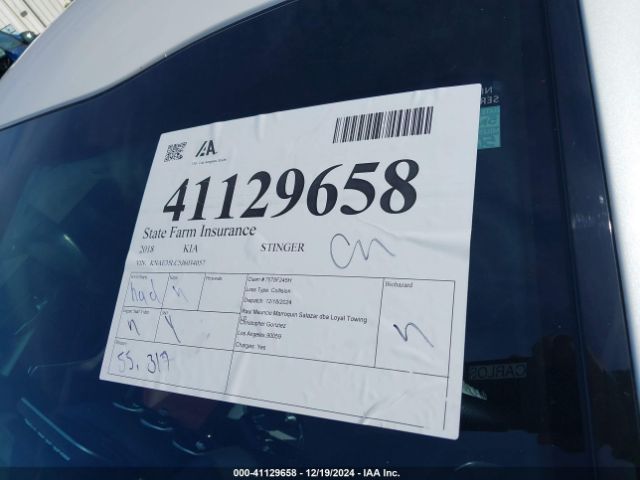 KNAE35LC5J6034057 KIA STINGER GT