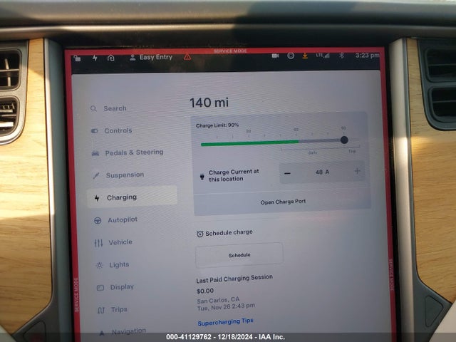 Tesla Model S 100d/75d/p100d 2018 5YJSA1E24JF258465 Image 17