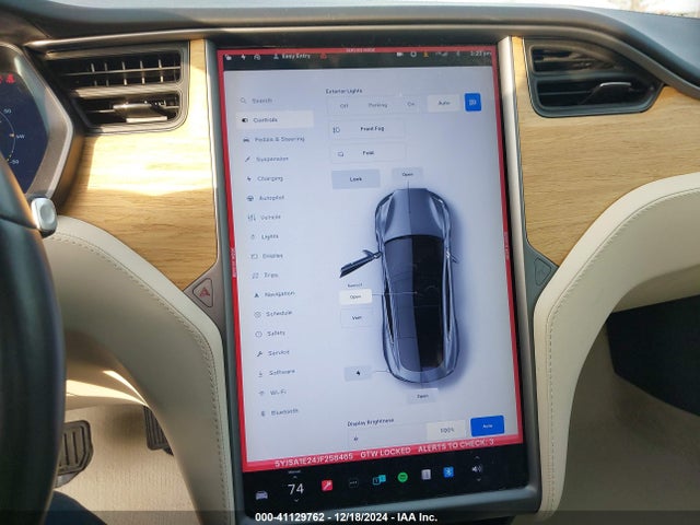 Tesla Model S 100d/75d/p100d 2018 5YJSA1E24JF258465 Image 18