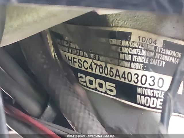 2005 HONDA GL1800 1HFSC47005A403030 Photo 9