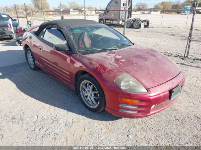 2001 MITSUBISHI ECLIPSE SPYDER 4A3AE55H11E002519 Photo 0