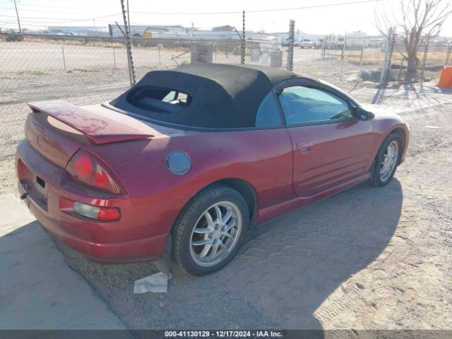 2001 MITSUBISHI ECLIPSE SPYDER 4A3AE55H11E002519 Photo 3