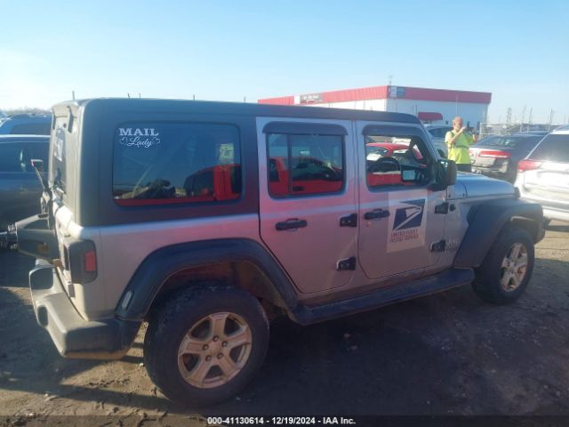 1C4HJXKN3MW619180 Jeep Wrangler Unlimited Sport Rhd 4x4