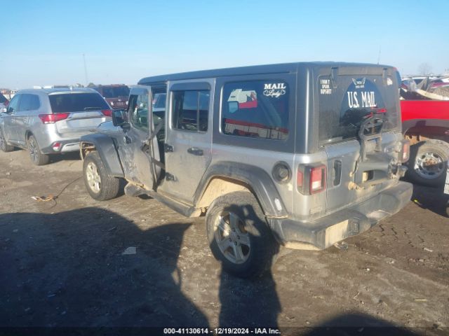 1C4HJXKN3MW619180 Jeep Wrangler Unlimited Sport Rhd 4x4