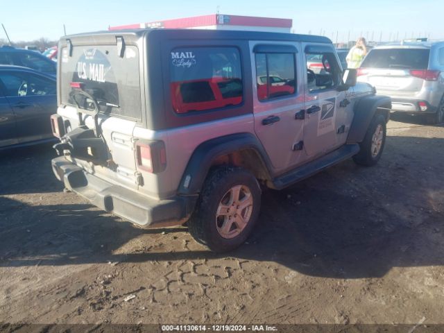 1C4HJXKN3MW619180 Jeep Wrangler Unlimited Sport Rhd 4x4