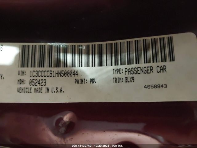 2017 CHRYSLER 200 1C3CCCCB1HN500044 Photo 8