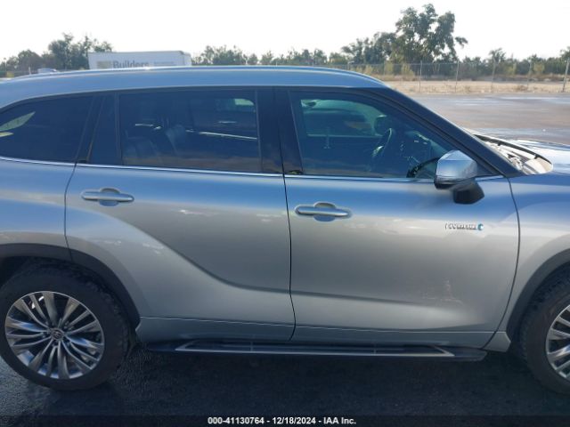 5TDFARAH5MS005584 Toyota Highlander Hybrid Platinum