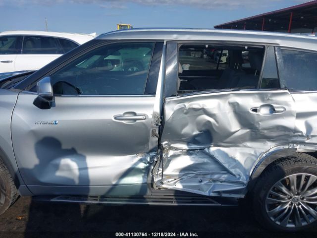 5TDFARAH5MS005584 Toyota Highlander Hybrid Platinum