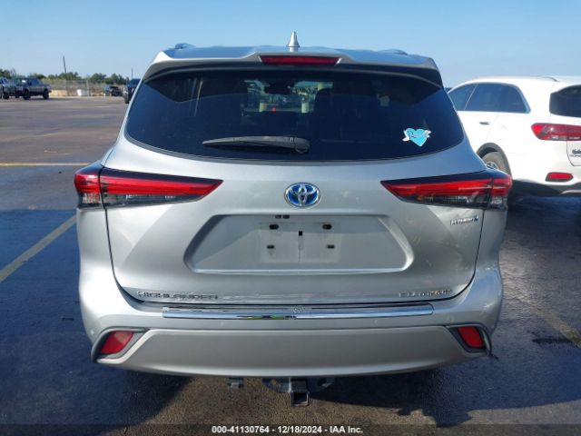 5TDFARAH5MS005584 Toyota Highlander Hybrid Platinum